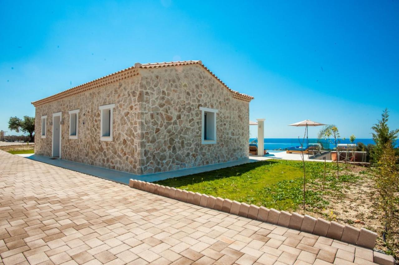 Natural Stone Villas Kefalonia 特拉佩扎奇 外观 照片