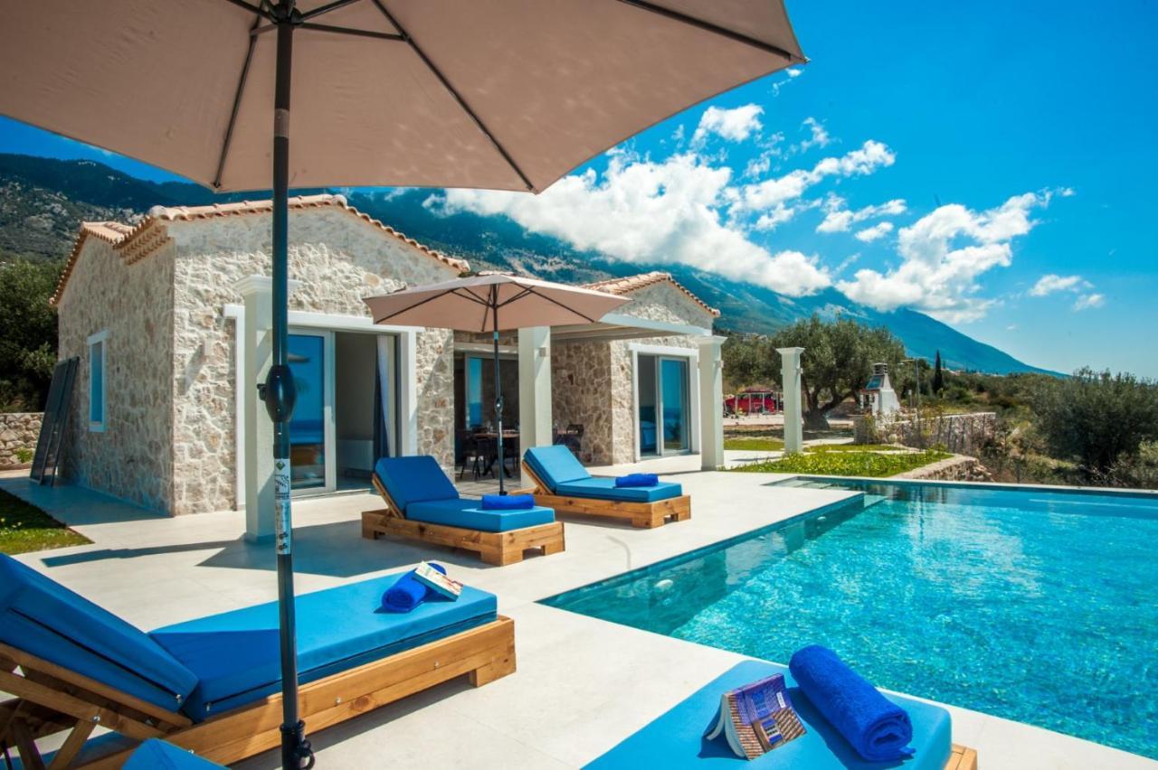 Natural Stone Villas Kefalonia 特拉佩扎奇 外观 照片